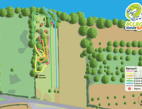 Les parcours Accro Sioule Kids Ebreuil en détails